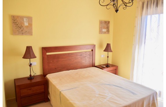 Master bedroom of Town House in Dona Pepa, Ciudad Quesada by www.alicanteholidaylets.com