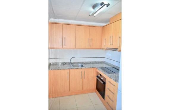 Kitchen of Town House in Dona Pepa, Ciudad Quesada by www.alicanteholidaylets.com