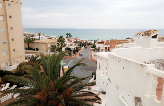 Sew views from Solarium. Alicante Holiday Lets. La Mata